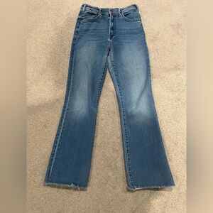 Mother ‘The Hustler Ankle Fray’ Jeans, Women’s 28 Designer Jeans, SEE BELOW